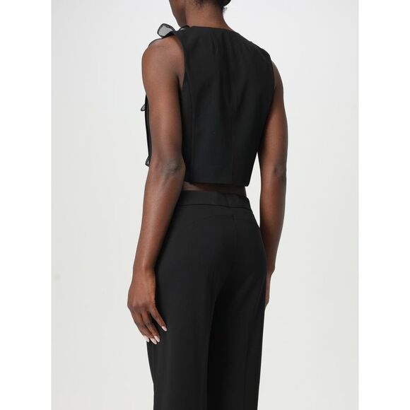 Rotate Waistcoat Woman Black Jackets & Coats